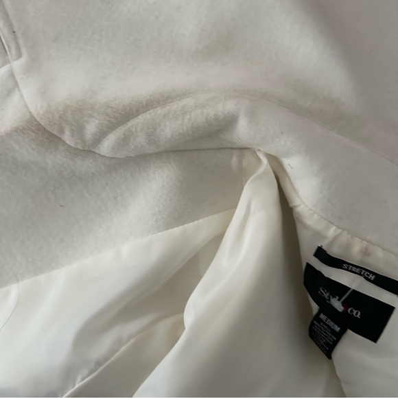 Style & co white jacket size medium - Picture 6 of 10